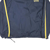 HOLLOWAY Mens Navy Blue & Yellow V-Neck XL Sweatshirt Lawrence Twp Fire Team