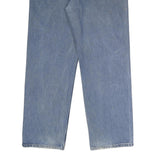 CARHARTT Mens Classic Blue Denim Jeans W40 L30 Zip Closure Relaxed Fit