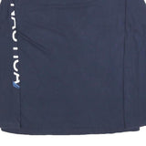 NAUTICA Mens Navy Blue Logo Print Long Sleeve Crew Neck XL Casual Cotton Blend