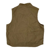 Carhartt Vest - XL Khaki Cotton