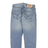 LEVI'S 501 Mens Jeans Blue Regular Straight Denim Medium W29 L28 Classic Style