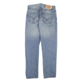 LEVI'S 501 Mens Jeans Blue Regular Straight Denim Medium W29 L28 Classic Style