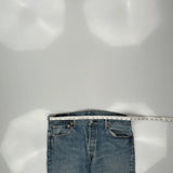 501 Levis Jeans - 36W 29L Blue Cotton