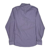 Tommy Hilfiger Slim Fit Shirt - Large Purple Cotton