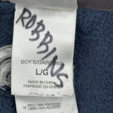 Age 12 The North Face Fleece - Large Blue Polyester