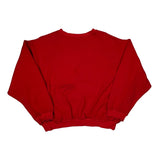 Karl Kani Spellout Sweatshirt - Medium Red Cotton Blend
