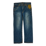 Royalty Culture Hip Hop Jeans - 36W 31L Blue Denim