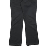 WRANGLER Womens Black Cotton Blend Regular Bootcut Trousers W31 L30 Stylish