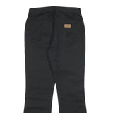 WRANGLER Womens Black Cotton Blend Regular Bootcut Trousers W31 L30 Stylish