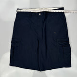 Dickies Cargo Shorts - 38W 11L Navy Cotton