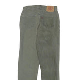 LEVI'S Womens Regular Fit Straight Leg Denim Medium W28 L30 Cotton Blend Zip