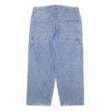 LEVI'S Womens Jeans Blue Relaxed Straight Denim Medium W38 L30 Utility Workwear