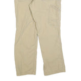 CARHARTT Mens Cotton Blend Beige Relaxed Fit Straight Trousers W32 L30 Workwear