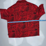 Rocawear Hawaiian Shirt - Large Red Polyester