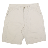 CARHARTT Mens Shorts Beige Casual L W34 Cotton Blend Workwear Pocket Detail