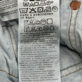 501 Levis Jeans - 32W 31L Acid Wash Cotton