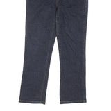 DKNY Womens Dark Blue Regular Fit Straight Denim Jeans W31 L26 Zip Cotton Blend