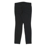 CARHARTT Mens Cotton Blend Black Slim Fit Skinny Trousers W30 L28 Zip Closure
