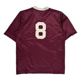 Number 8 Puma Football Shirt - XL White Polyester