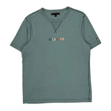 Tommy Hilfiger Spellout T-Shirt - Medium Green Cotton