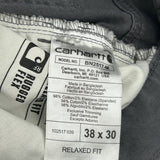 Carhartt Cargo Shorts - 38W 9L Grey Cotton Blend