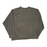 Starter Sweatshirt - Large Grey Cotton Blend
