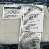 569 Levis Denim Shorts - 30W 12L Blue Denim