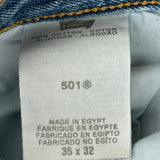 Levis Jeans - 34W 32L Blue Cotton