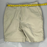 Tommy Hilfiger Chino Shorts - 31W 9L Beige Cotton