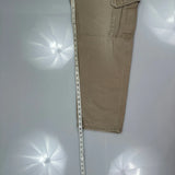 Carhartt Cargo Trousers - 32W 27L Beige Cotton