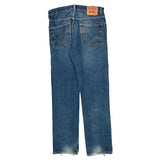 Levis 505 Jeans - 33W 34L Blue Cotton