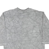 JINGLES Mens Grey Cotton Blend Crew Neck M Sweatshirt Graphic Text Print