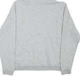 NIKE Mens Grey Helena Hoodie S Cotton Blend Lightweight Pullover Sweatshirt