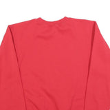 CHAMPION Mens Red Louisville Cards Crew Neck Sweatshirt S Cotton Blend Casual