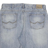 WRANGLER Mens Shorts Blue Relaxed Boot 2XL W36 Denim Cotton Blend Casual