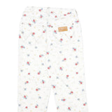 WRANGLER Womens Classic White Floral Denim Jeans W26 L26 Stylish Cotton Zip Fit