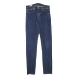 LEVI'S 512 Tapered Mens Jeans Blue Slim Tapered Denim Raw W28 L32 Stylish Fit