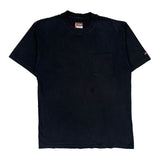 Dickies T-Shirt - Large Black Cotton