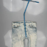 501 Levis Jeans - 38W 30L Acid Wash Cotton