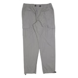 URBAN CLASSICS Mens Grey Regular Fit Cargo Drawstring Trousers W34 L32 Casual