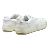 BOSS Mens White Leather Trainers UK 7 Casual Everyday Premium Comfort