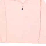 CALVIN KLEIN PERFORMANCE Womens Pink Pullover Plain Crew Neck Polyester Jumper