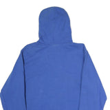 THE NORTH FACE Mens Blue Hoodie M Cotton Logo Print Pullover Drawstring Hood