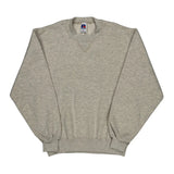 Made In USA Russell Athletic Sweatshirt - Small Grey Cotton