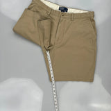 Polo By Ralph Lauren Chino Shorts - 35W 9L Beige Cotton