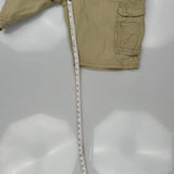 Lee Cargo Shorts - 34W 9L Khaki Cotton