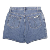 CALVIN KLEIN JEANS Womens Shorts Blue Denim M W28 Classic Fit Casual