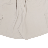 CHAMPION Womens Shorts Beige Casual Cargo Plain L W30 Lightweight Comfort
