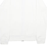 CARHARTT Womens White Zip Jacket M Polyester Plain Casual Lightweight