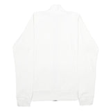 CARHARTT Womens White Zip Jacket M Polyester Plain Casual Lightweight